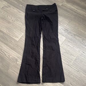 Dynamite | Y2K 90’s Old School Spandex Tight Black Flared Dress Pants Size 11